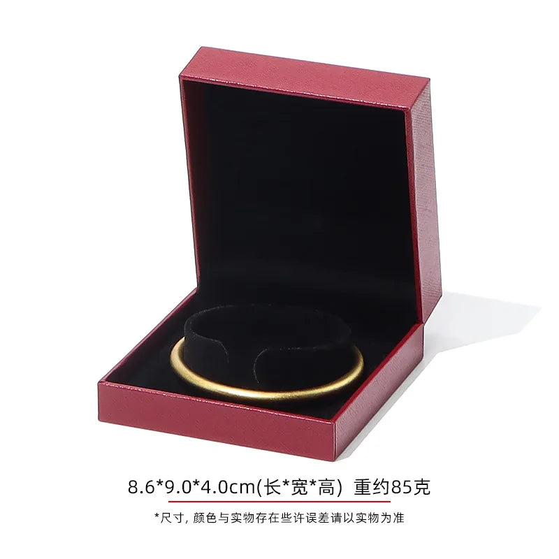 Jewelry Gift Boxes Velvet Lined for Ring Necklace Bracelet Luxury Packaging