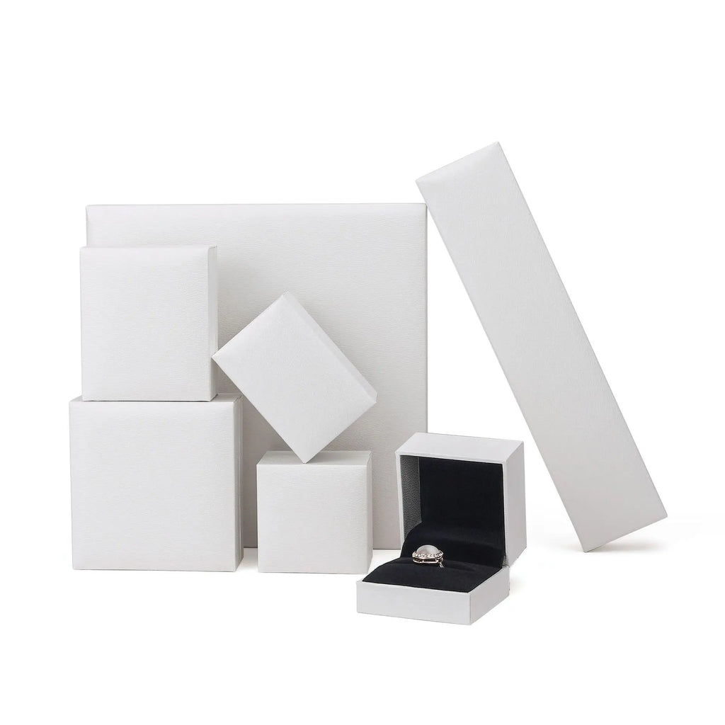 Jewelry Gift Boxes Velvet Lined for Ring Necklace Bracelet Luxury Packaging