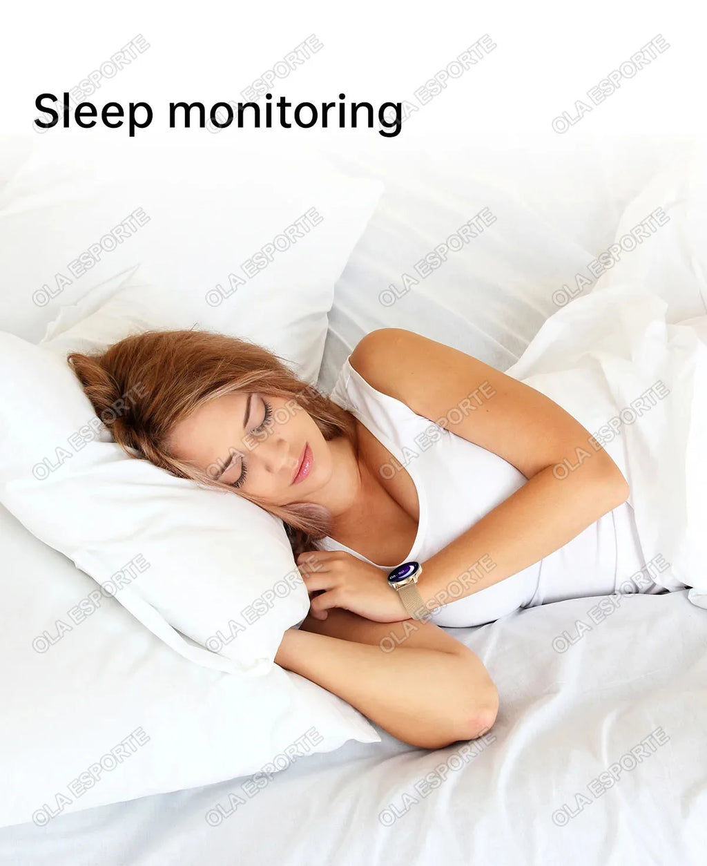 Women Smart-Watch Bluetooth connectivity, Waterproof, Heart Rate monitor