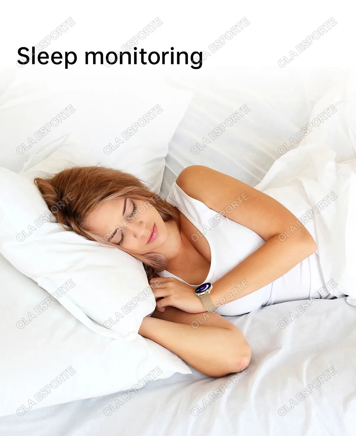 Women Smart-Watch Bluetooth connectivity, Waterproof, Heart Rate monitor